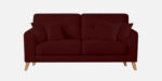 Aqsa Velvet 2 Seater Mid-Century Sofa 54" - Image 8
