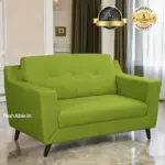 Astor 2 Seater Fabric Mid-Century Sofa 54"