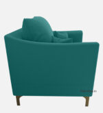 Amira Velvet Modern 1 Seater Sofa 32" - Image 6