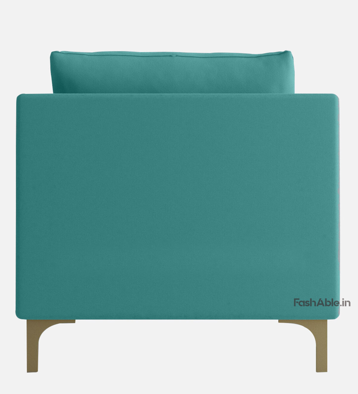 Amira Velvet Modern 1 Seater Sofa 32" - Image 8