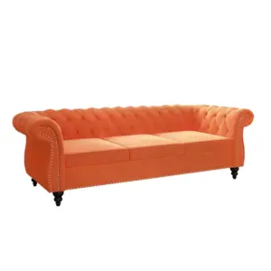 Gianna Velvet Sofa 3 Seater 