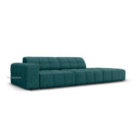 Gio Fabric Modern 3 Seater Sofa + Ottoman 94" - Image 4