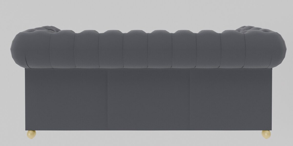 Kia Velvet Chesterfield 2 Seater Sofa 58" - Image 5