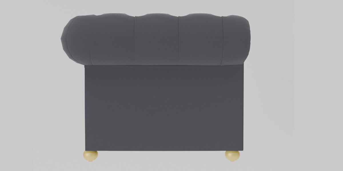 Kia Velvet Chesterfield 2 Seater Sofa 58" - Image 7