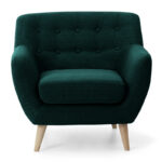 Lyra Fabric Modern 1 Seater Sofa 32" - Image 5