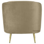 Nora Velvet Mid Century 1 Seater Sofa 30" - Image 7