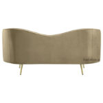 Nora Velvet Mid Century 2 Seater Sofa 50" - Image 7
