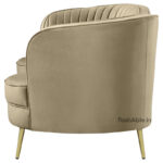 Nora Velvet Mid Century 2 Seater Sofa 50" - Image 6