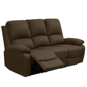 Valentino Manual 3 Seater Couch Recliner Sofa 86"
