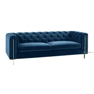 FreshMetz Velvet Sofa 3 Seater