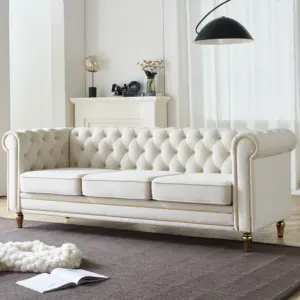 Elegance Enclave Luxury Sofa Modern Design 3 Seater 