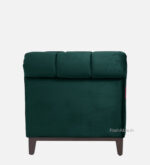 Emerald Velvet Rolled Arm 1 Seater Sofa 36" - Image 6