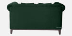 Emerald Velvet Rolled Arm 2 Seater Sofa 58" - Image 5