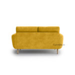 Millerville Fabric Mid Century 2 Seater Sofa 54" - Image 6