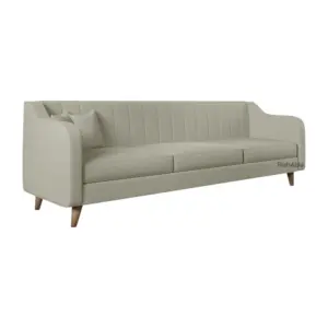 Enzo Velvet Sofas 3 Seater 76"