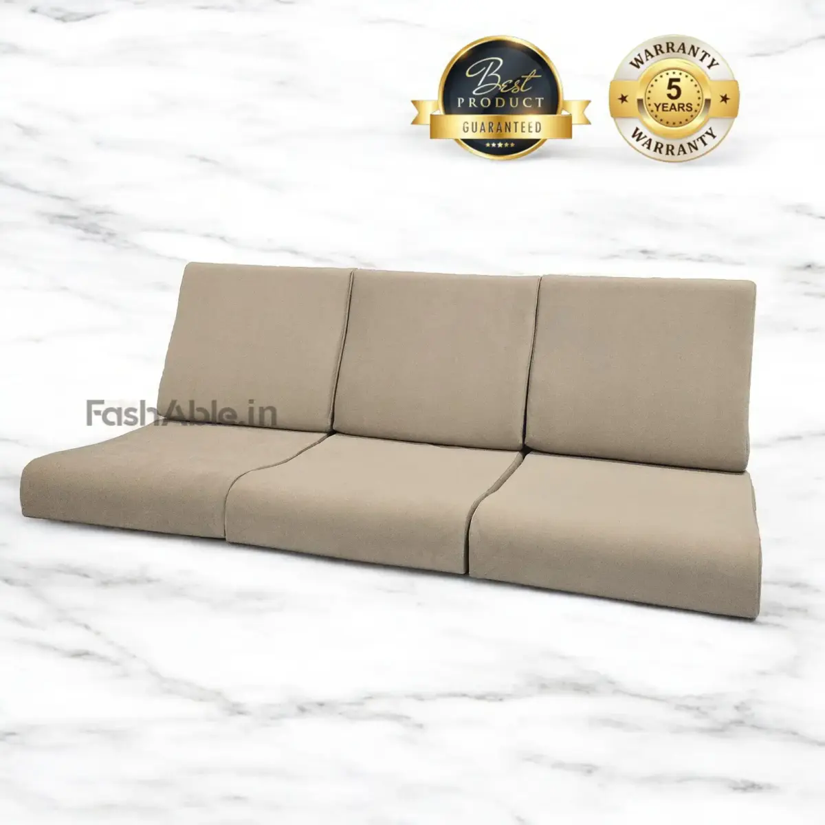 Wooden sofa cushions by Fashable, designed for comfort and style to enhance your wooden furniture.