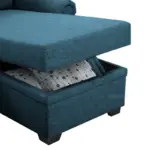 Atticus Sleeper Sofa Cum Bed with Upholstered Reclining 76 (3)