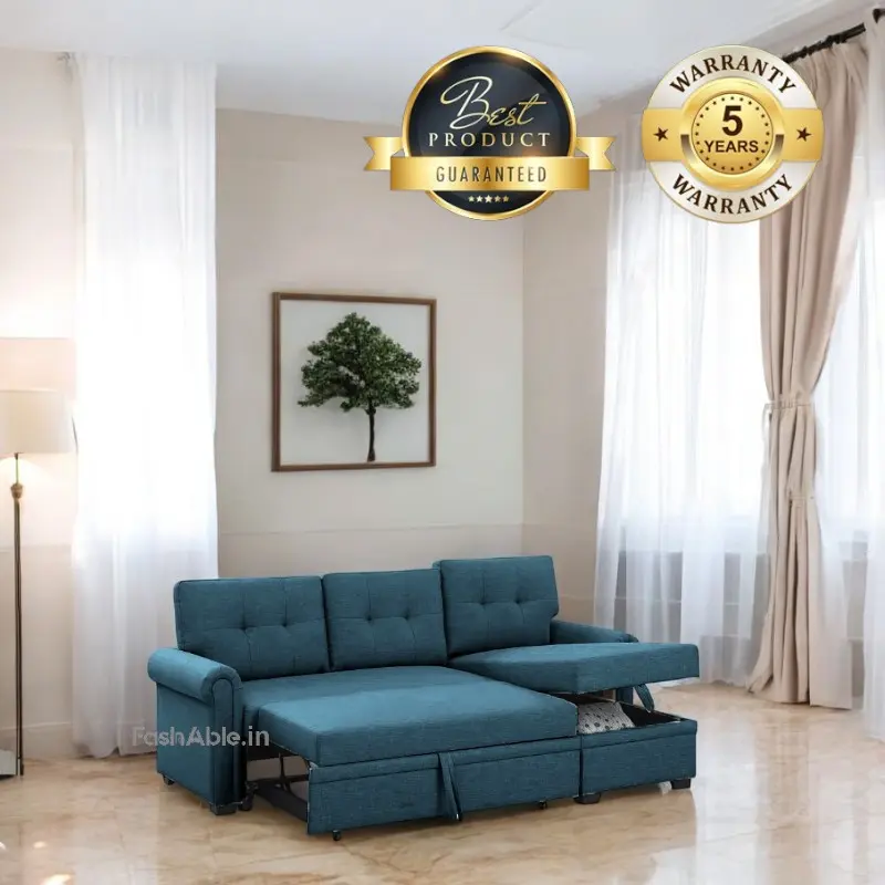 Atticus Sleeper Sofa Cum Bed with Upholstered Reclining 76 (9)