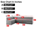 Beryl sec sofa size chart