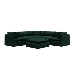 Brantley L Shape Sofa Set Corner Sofa + Ottoman