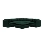 Brantley 3 – Piece Corner Sofa + Ottoman 82 (1)