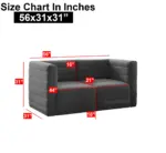 Deacon 2 seater size chart