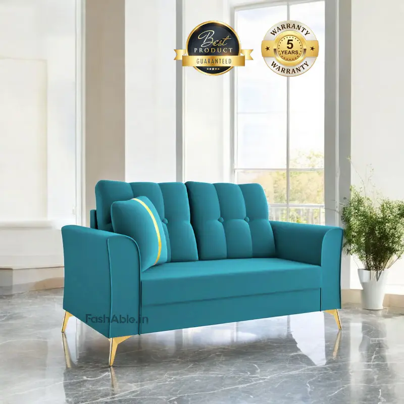 Eloise 2 Seater Mid-Century Sofa (2)