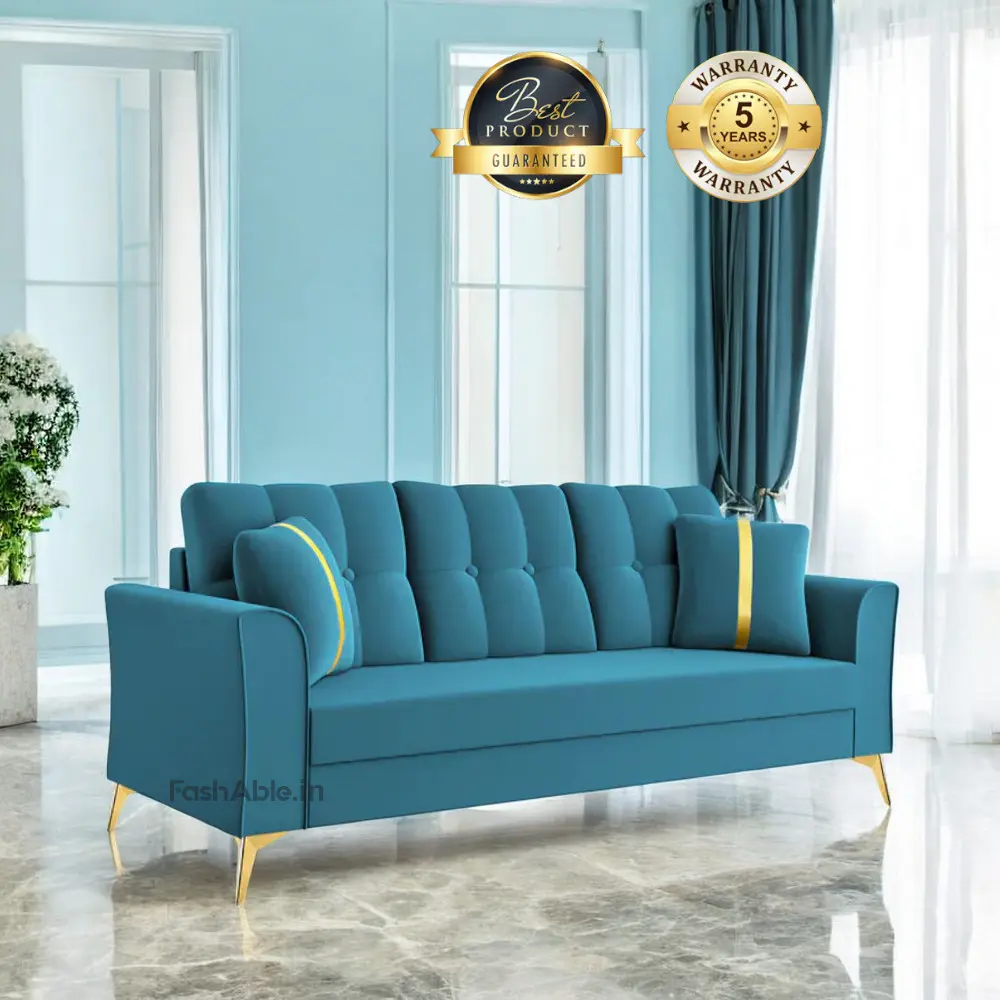 Eloise 3 Seater Mid-Century Sofa (1)
