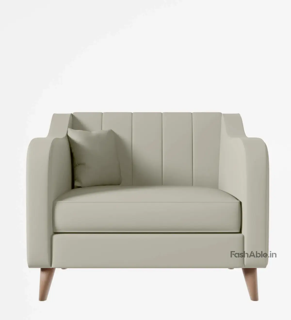 Enzo Velvet 1 Seater Sofa (1)