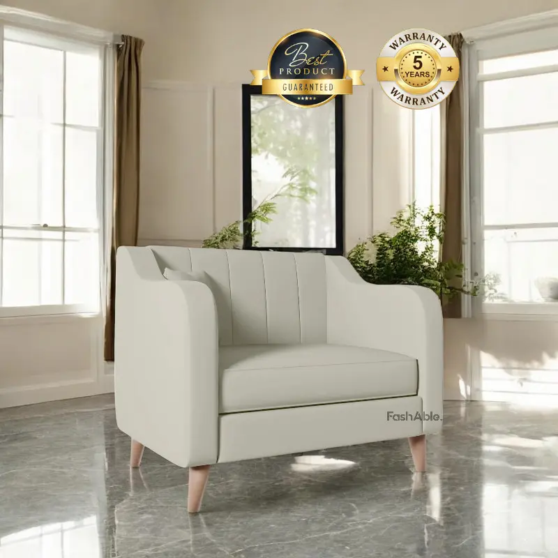 Enzo Velvet 1 Seater Sofa (3)