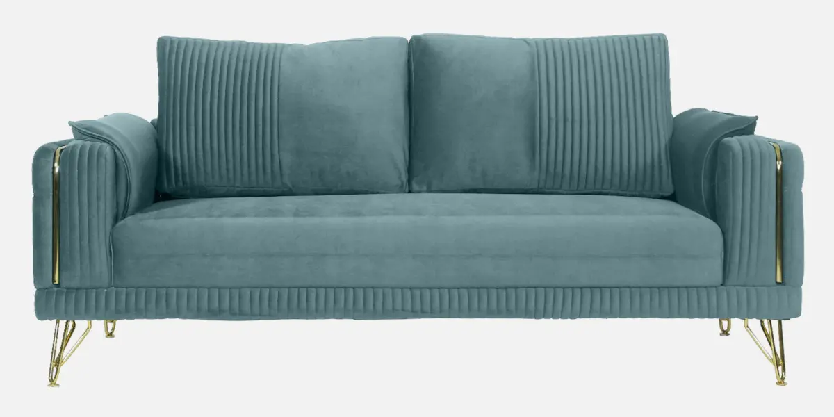 Irene Velvet 3 Seater Sofa (1)