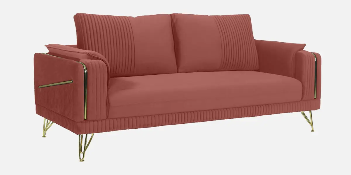 Irene Velvet 3 Seater Sofa (1)