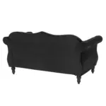 Quinn Velvet Rolled Arm 2 Seater Sofa (1)