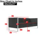 Dixie 2 seater sofa size chart