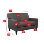Urania-2-seater-Sofa-size-chart
