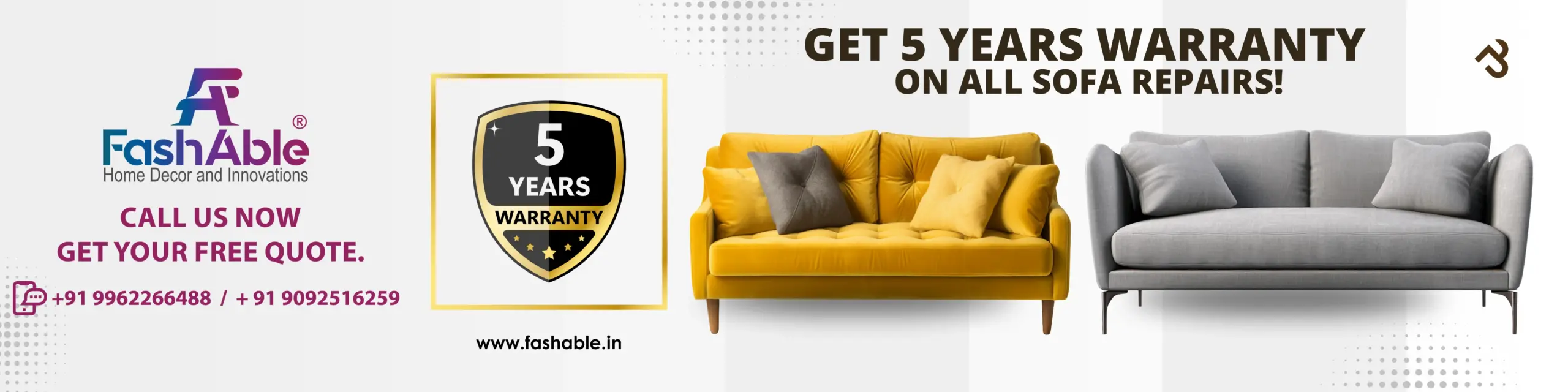 fashable sofa repair in chennai / sofa repair near me