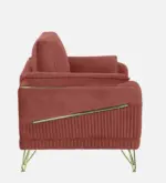 Irene Velvet 1 Seater Sofa (1)