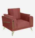 Irene Velvet 1 Seater Sofa (3)