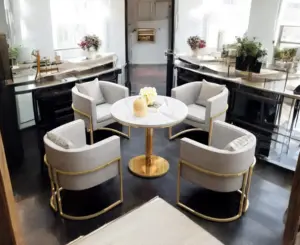 LuxeRest Restaurant Chairs For Dining Table