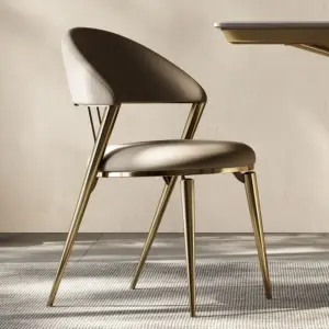 Alto Gold Leg Cafeteria Chair