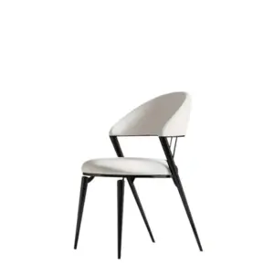 Alto Black Leg Cafeteria Chair