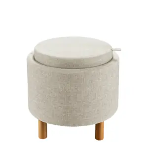 Jardin Ottoman Stool Sitting With Storage 
