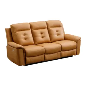 BriseCalm Motorized 3 Seater Couch Recliner Sofa 84"