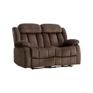LaidBack Manual Recliner Sofa 2 Seater 62"