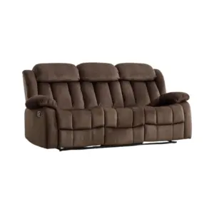 LaidBack Manual Sofa Recliner 3 Seater 84"