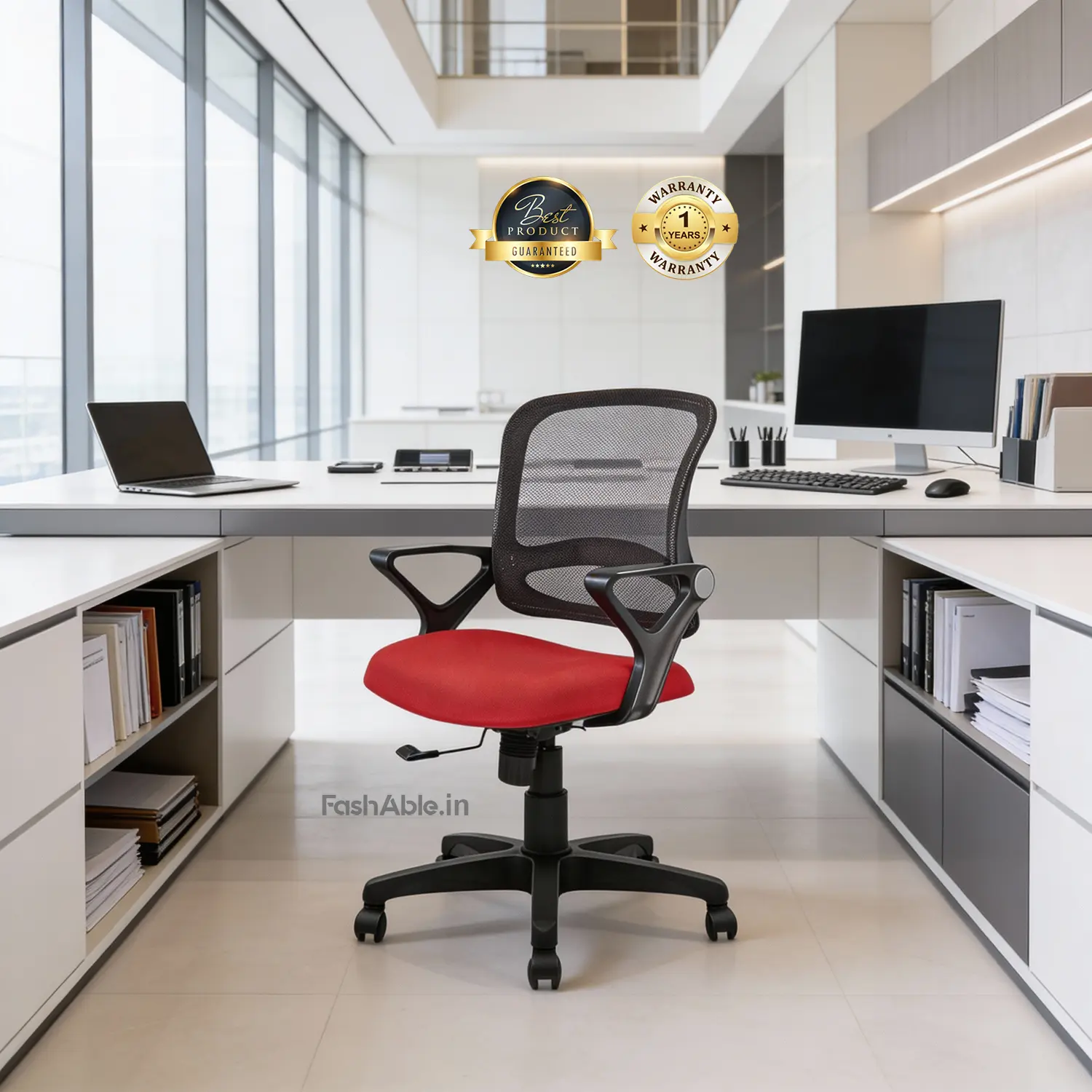 Binary Office Chair red (1) Binary Office Chair red (1)