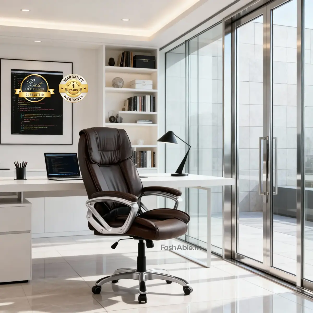 ErgoWin Office Chair Blk (1)