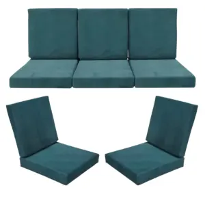 wooden sofa flat cushion