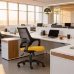 Korex Office Chair ylw (1)