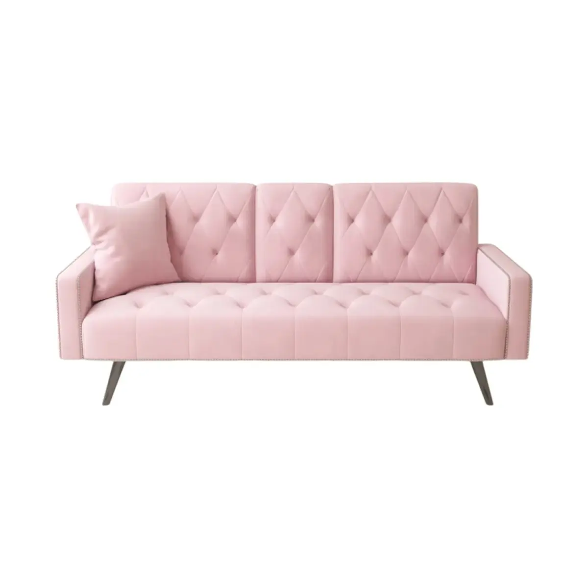 Arden Sofa-CumBed pnk (1)